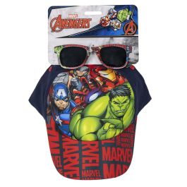 Set de gorra y gafas de sol The Avengers 2 Piezas Infantil