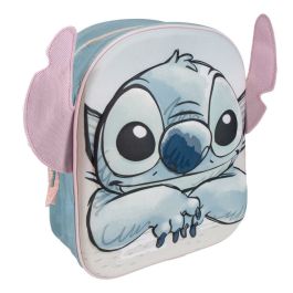 Mochila Escolar Stitch Azul claro 22 x 27 x 10 cm Precio: 14.9919. SKU: B1ATFM7Q29