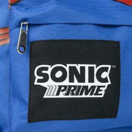 Mochila Escolar Sonic Azul 32 x 12 x 42 cm