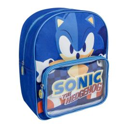 Mochila Escolar Sonic Azul 25 x 3 x 12 cm Precio: 12.89000053. SKU: B18Z39XCKF