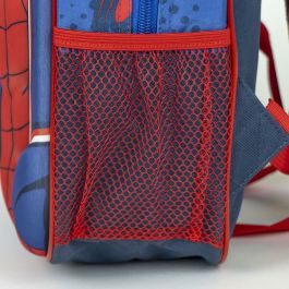 Mochila Escolar Spider-Man Azul 25 x 31 x 10 cm