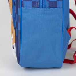 Mochila Escolar Sonic Azul 25 x 31 x 10 cm