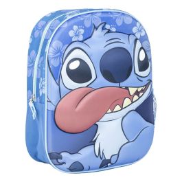 Mochila Escolar Stitch Azul 25 x 31 x 10 cm Precio: 13.59000005. SKU: B17ZTV5NG2