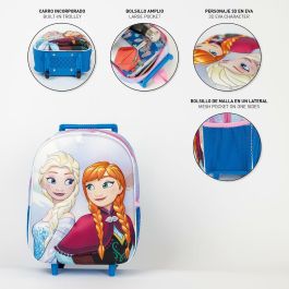 Mochila Infantil Trolley 3D Frozen 25.0 X 31.0 X 10.0 Cm