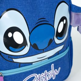 Mochila infantil escolar stitch 15.5 x 30.0 x 1.0 cm