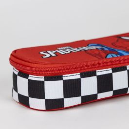 Estuche portatodo ovalado spiderman 8.5 x 5.0 x 22.5 cm