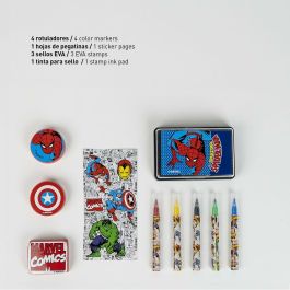 Set de Papelería Marvel Azul Maletín