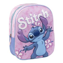 Mochila Escolar Stitch Rosa 25 x 10 x 31 cm Precio: 11.49999972. SKU: B12C3G5QF3