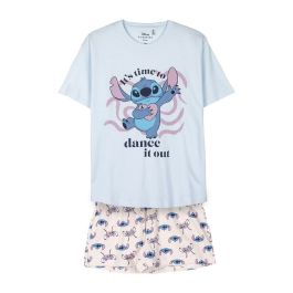 Pijama de Verano Stitch Azul Precio: 20.50000029. SKU: S0740962