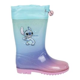 Botas de Agua Infantiles Stitch Azul claro 27