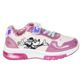 Zapatillas Deportivas con LED Minnie Mouse Rosa