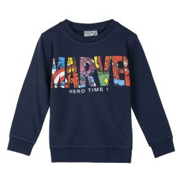 Sudadera sin Capucha Niño Marvel Azul oscuro