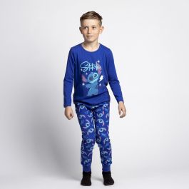 Pijama Infantil Stitch Azul oscuro 6 Años