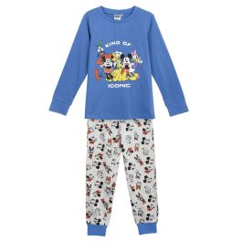 Pijama Infantil Mickey Mouse Azul Precio: 16.89000038. SKU: S0741296