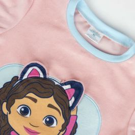 Pijama Infantil Gabby's Dollhouse Rosa