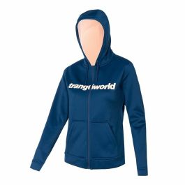 Chaqueta Deportiva para Mujer Trangoworld Liena Con capucha Azul