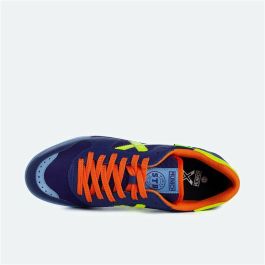 Zapatillas de Fútbol Sala para Adultos Munich Continental V2 Amarillo Azul oscuro