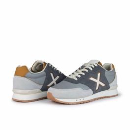 Zapatillas Casual Hombre Munich Dash Premium 221 Negro Gris 44 Zapatillas Casual Hombre Munich Dash Premium 221 Negro Gris 44