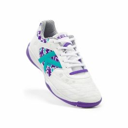 Zapatillas de Fútbol Sala para Adultos Kelme Indoor Copa Blanco Unisex