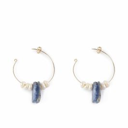 Pendientes Mujer Shabama Lao Latón Bañado en oro Perlas 4 cm Precio: 22.94999982. SKU: B14TFSJAQ9