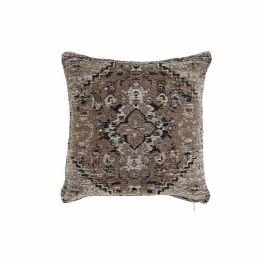 Cojin Arabe DKD Home Decor Marron Blanco 12 x 45 x 45 cm