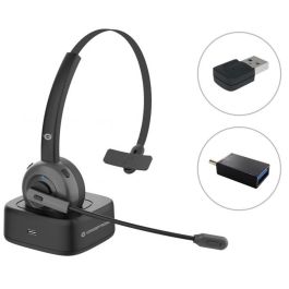 Conceptronic Auricular Bluetooth POLONA03Bda con Cancelación de Ruido, Micrófono Giratorio y Base de Carga, Hasta 22 Horas de Batería Precio: 53.95000017. SKU: B1833SLS3Z