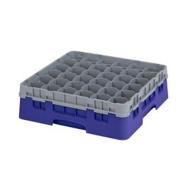 CAMBRO - 36S418-186 - Cesta de lavado 36 comp. 1 altura - 7,2 cm Ø máx. - alt. máx. 11,8 cm - 50 x 50 x 14,3 cm - Azul marino Precio: 47.49999958. SKU: B15WVQJGVH