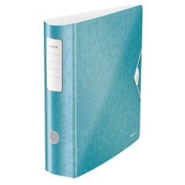 Archivador Palanca Leitz Active Wow Polyfoam A4 180º 75Mm Lomo Curvado Y Cierre Con Goma Turquesa Metalizado 5 unidades Precio: 79.88999953. SKU: B1JNXH44N2