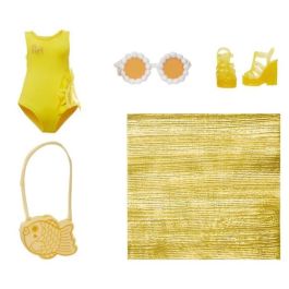 MGA Rainbow High 507284 Muñeca de Moda Sunny de la Colección 'Diversión Bajo el Sol' para Nadar con Traje de Baño y Pareo MGA Rainbow High 507284 Muñeca de Moda Sunny de la Colección 'Diversión Bajo el Sol' para Nadar con Traje de Baño y Pareo