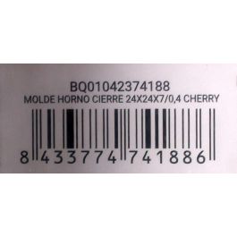Molde para horno con cierre 24x24x7 cm - Quttin (6 Unidades) Molde para horno con cierre 24x24x7 cm - Quttin (6 Unidades)