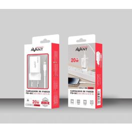 Avant Connect Cargador de Corriente USB QC3.0 + PD Tipo C 20W GaN con Cable Lightning 1M Precio: 6.4372. SKU: B1KP3KBCYA