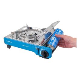 Campingaz CampBistro DLX - Cocina de camping de 1 zona, 2200 W, encendido piezoeléctrico, 1.73 kg