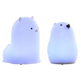 Decoracion Luminosa Baby DKD Home Decor Blanco 9 x 11 x 7 cm (6 Unidades) Decoracion Luminosa Baby DKD Home Decor Blanco 9 x 11 x 7 cm (6 Unidades)