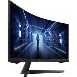 Samsung Monitor Odyssey G5 C34G55TWWP Curvo 34'' Ultra WQHD (3440x1440) 144Hz 1ms HDMI DisplayPort VESA Negro