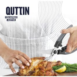 Inde Tijera para Aves Acero-Plástico 24 x 7 cm (18 Unidades)