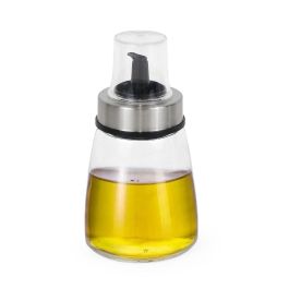 Aceitera de vidrio 200 ml con tapón Quttin (12 Unidades) Aceitera de vidrio 200 ml con tapón Quttin (12 Unidades)