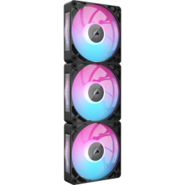 Corsair CO-9051034-WW Ventilador Caja RX RGB MAX Series, iCUE LINK RX120 RGB MAX, 120mm RGB Fan, Triple Fan Kit