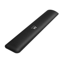 Ewent EW3180 descansa muñecas Poliéster, Caucho Negro Ewent EW3180 descansa muñecas Poliéster, Caucho Negro