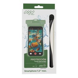 myway funda acuática universal Floating IPx8 hasta 7,2" negra