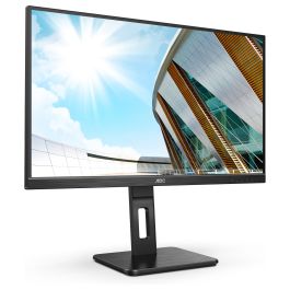 AOC 24P2QM Monitor 23.8" FHD 1920x1080 75Hz 4ms VA Negro con Altavoces y Conexiones HDMI, DP, DVI, VGA