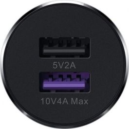 CARGADOR RÁPIDO PARA COCHE HUAWEI CP37 SUPERCHARGE 2.0 - 2*USB (5V/2A - 10V/4A)