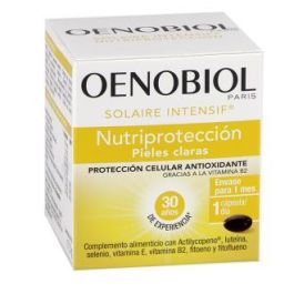 Oenobiol Solaire Intensif Piel Sensible 30 Cápsulas, Prepara el Bronceado y Protege del Sol, Tratamiento 1 Mes Precio: 108.9899998. SKU: B1C7N9GPG5