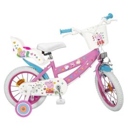 Bicicleta peppa pig rosa 14"(4/6 años)