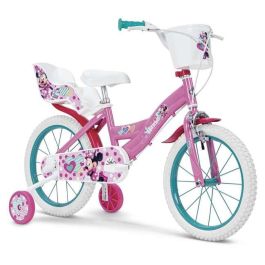 Bicicleta minnie huffy 16" (5/8 años)