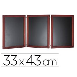 Pizarra Negra Liderpapel Para Hosteleria Mural Madera Con Superficie Para Rotuladores Tipo Tiza 33x43 cm Pack De 3 Precio: 13.89000019. SKU: B1AXMTJJY8