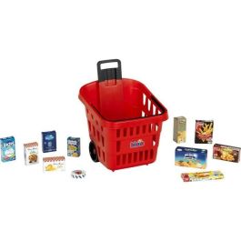 Klein 7256 Cesta de la compra con ruedas My Market para niños a partir de 2 años