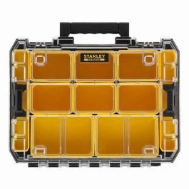 Stanley Fatmax FMST82967-1 Organizador Gran Capacidad Tstak 10 Compartimentos Extraíbles Negro