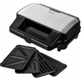 Sandwichera 4 en 1 - SENCOR - SSM 9940SS - 900 W - 4 placas - Carcasa CoolTouch - Plata Precio: 63.50000019. SKU: B13G7QNAN7