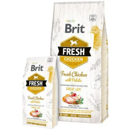 Brit Fresh Adult Great Life Pollo Patata 12 kg Precio: 50.8636359. SKU: B1FTQXFXNR