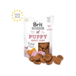 Brit Jerky Snack Puppy Meaty Coins Pavo 80 gr Precio: 3.5909093. SKU: B13MP6PEPD